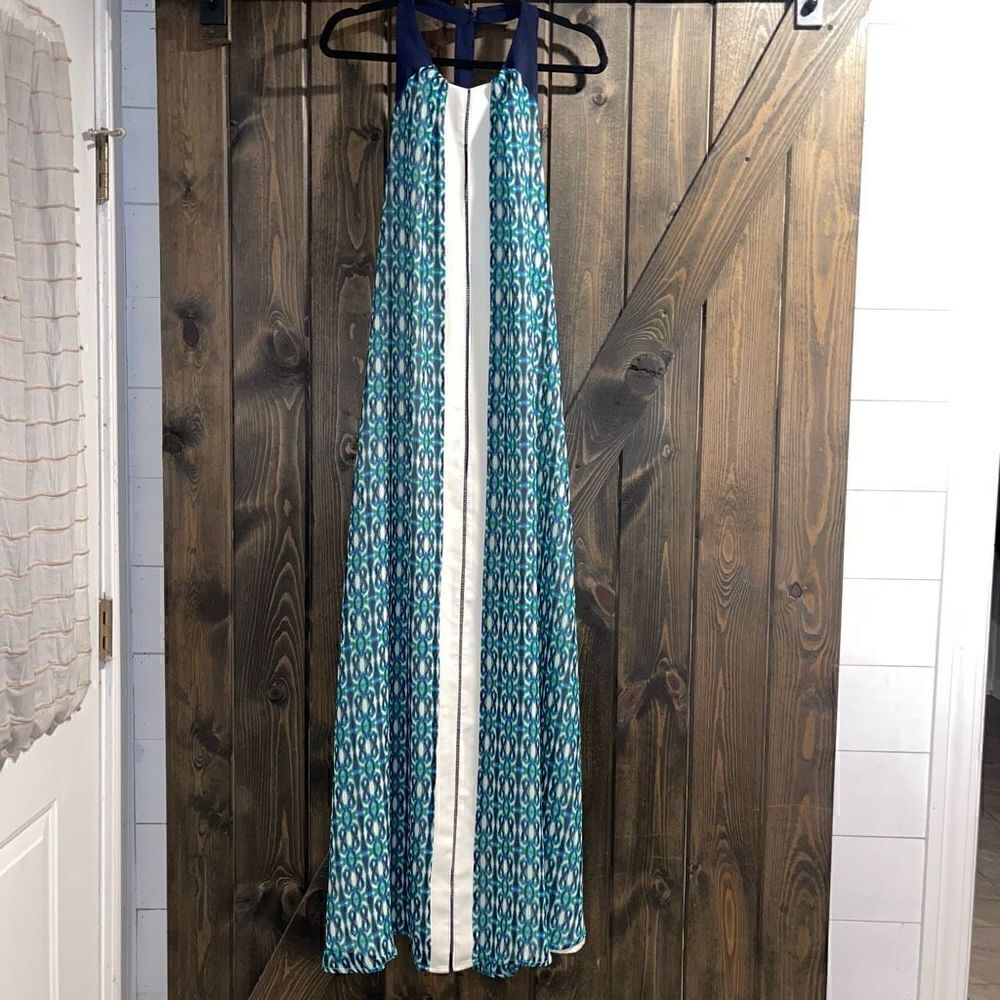 Adelyn Rae Printed Maxi Dress